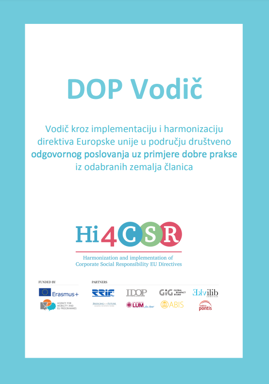 Europski projekt Hi4CSR - DOP vodič