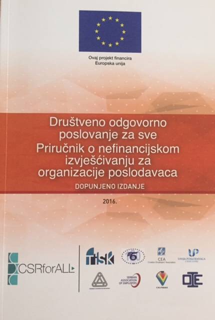 Prirucnik o nefinancijskom izvjestavanju za organizacije poslodavce