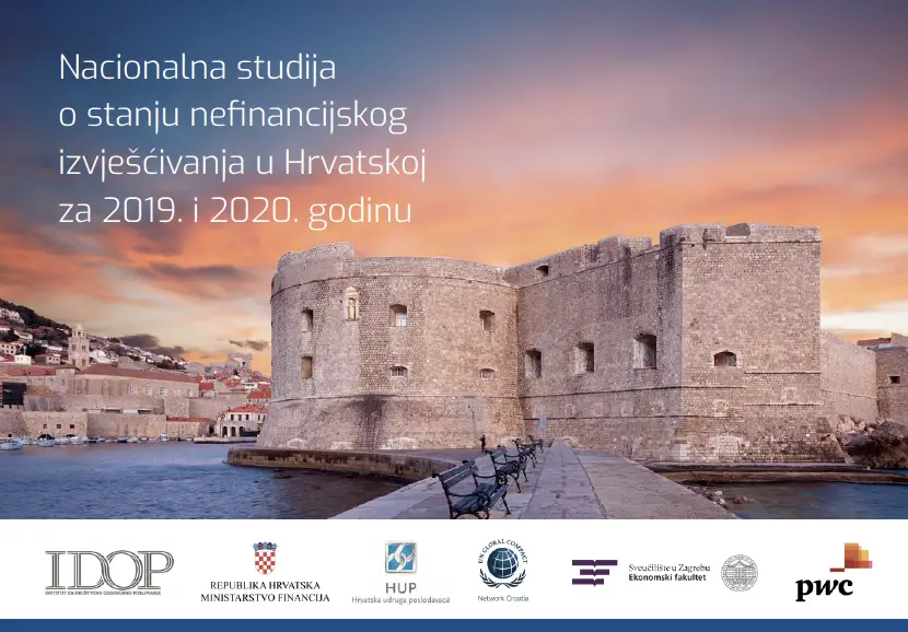 Nacionalna studija o stanju nefinancijskog izvješćivanja u Hrvatskoj (2019./2020.)