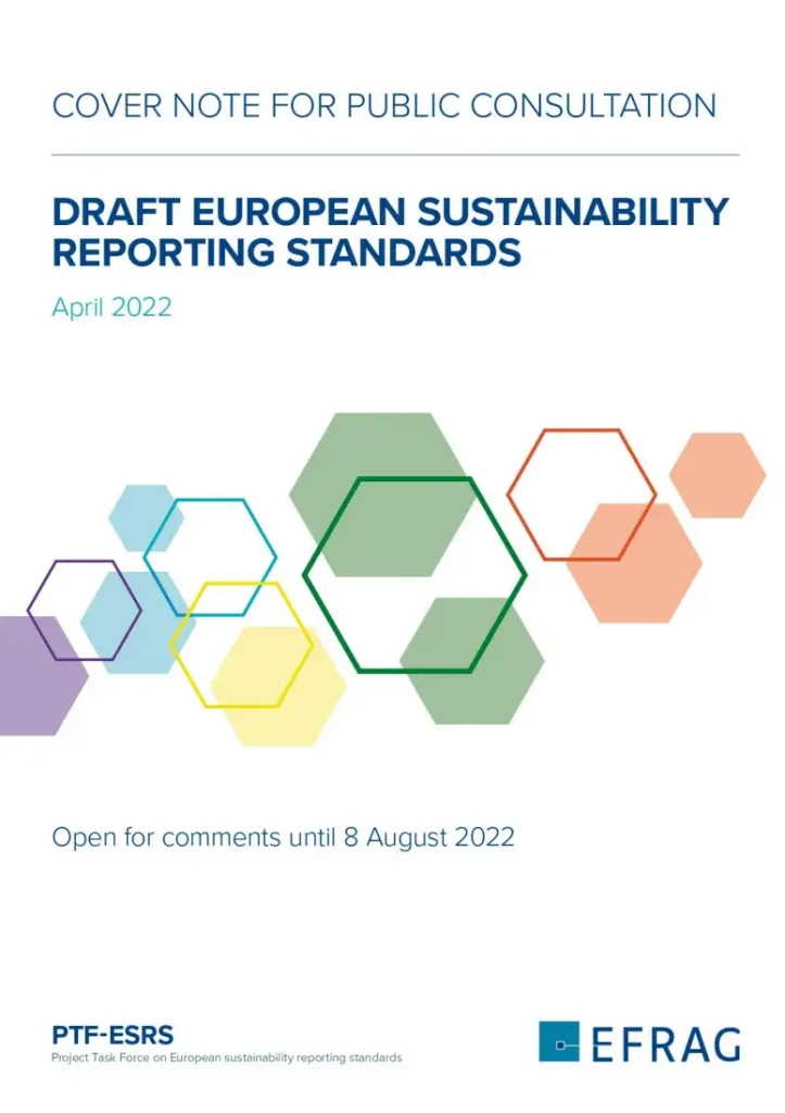 EFRAG pokreće javnu raspravu o prvom nacrtu europskih standarda za izvješćivanje o održivosti (ESRS - European sustainability reporting standards)