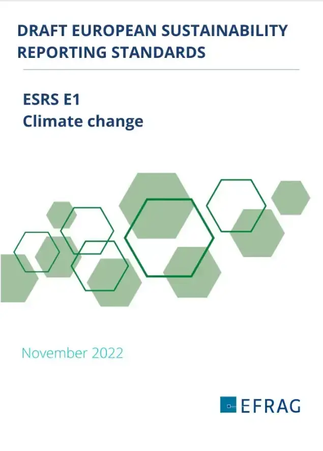 ESRS E1 Climate change