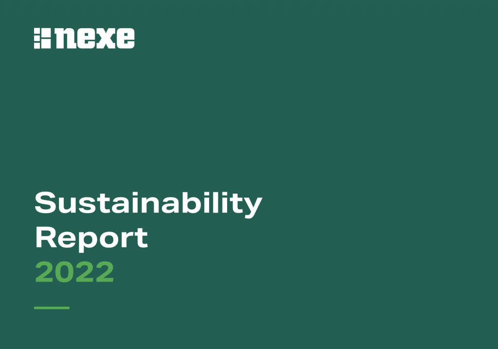 NEXE Group: sustainability report for 2022.